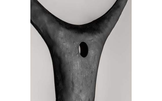 Escultura Madera Rustica Abstracta Cabeza Metal Abstra Escultura Madera Rustica Abstracta Cabeza Metal Abstra