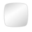 Espejo Cuadrado Actual Marco Metalico Plata Serie Arrori Espejo Cuadrado Actual Marco Metalico Plata Serie Arrori