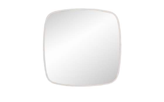 Espejo Cuadrado Actual Marco Metalico Plata Serie Arrori Espejo Cuadrado Actual Marco Metalico Plata Serie Arrori