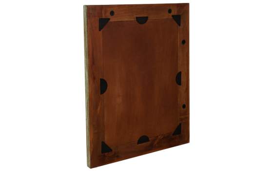 Espejo Madera Tallada Rustica 80 X 100 Azul Desgastado Arretia Espejo Madera Tallada Rustica 80 X 100 Azul Desgastado Arretia