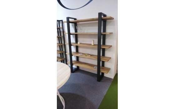 Estanteria 5 Baldas Forja y Madera Estilo industrial Virginia Estanteria 5 Baldas Forja y Madera Estilo industrial Virginia