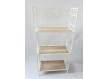 Estanteria de 60 cm Madera y Forja 3 Estantes Blanco Oro AdjandR Estanteria de 60 cm Madera y Forja 3 Estantes Blanco Oro AdjandR