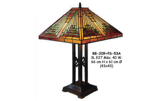 Lampara Asd Mesa Tiffany P.10 Lampara Asd Mesa Tiffany P.10
