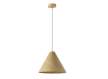 Lampara Cogante  Nordica  Madera Laminada Cono Natural Axast Lampara Cogante  Nordica  Madera Laminada Cono Natural Axast