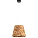 Lampara Colgante Techo Abaca Natural Tejida serie Atrax Lampara Colgante Techo Abaca Natural Tejida serie Atrax