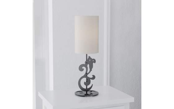 Lampara Mesita Noche con Pie en Acero Colores Serie Kali Lampara Mesita Noche con Pie en Acero Colores Serie Kali