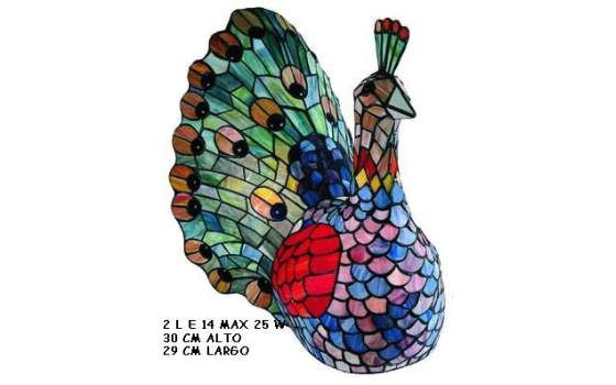Lampara Pavo Real Tifany 2 Pag 59 Lampara Pavo Real Tifany 2 Pag 59