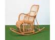 Mecedora Respaldo Alto Rattan Natural Jardin Serie Arismas Mecedora Respaldo Alto Rattan Natural Jardin Serie Arismas