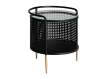 Mesa Auxiliar Moderna Metal Cristal Redonda Serie Fussen Mesa Auxiliar Moderna Metal Cristal Redonda Serie Fussen