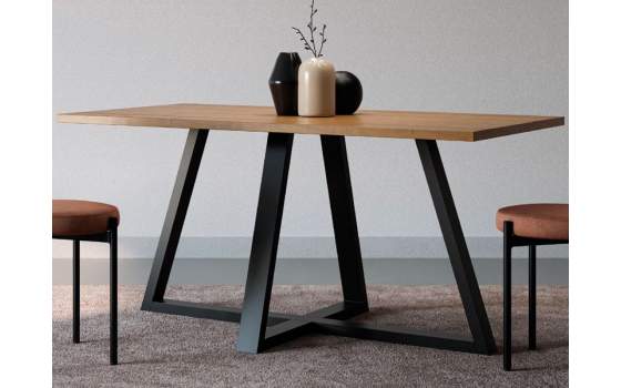 Mesa Comedor Moderna Acero y Madera Serie Arisats Mesa Comedor Moderna Acero y Madera Serie Arisats