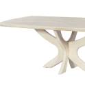 Mesa Comedor Moderna Madera Mango Blanca Serie Ishat Mesa Comedor Moderna Madera Mango Blanca Serie Ishat