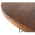 Mesa Comedor Redonda Contemporanea Acero Madera Algamise Mesa Comedor Redonda Contemporanea Acero Madera Algamise