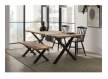 Mesa Comedor Rustico Industrial Madera Metal Serie Vera Mesa Comedor Rustico Industrial Madera Metal Serie Vera