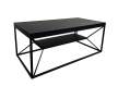 Mesa de Centro con Estante Estilo Industrial Serie Ayesta Mesa de Centro con Estante Estilo Industrial Serie Ayesta