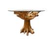 Mesa Redonda Comedor Tronco Madera de Teca 130 cm Arestar Mesa Redonda Comedor Tronco Madera de Teca 130 cm Arestar