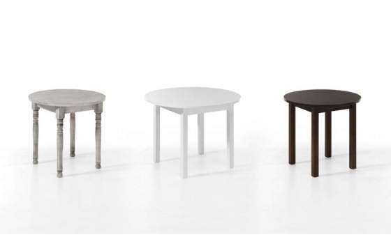 Mesa Redonda  Madera 5 Tamaños Acabado Colores Mesa Redonda  Madera 5 Tamaños Acabado Colores