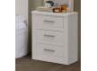 Mesita Dormitorio Actual 3 Cajones Blanca Serie Dantany Mesita Dormitorio Actual 3 Cajones Blanca Serie Dantany