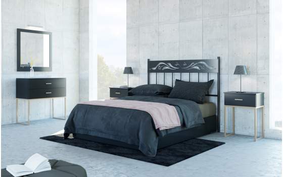 Mesita Noche Acero Madera Diseño Actual 1 Cajon Serie Sophia Mesita Noche Acero Madera Diseño Actual 1 Cajon Serie Sophia