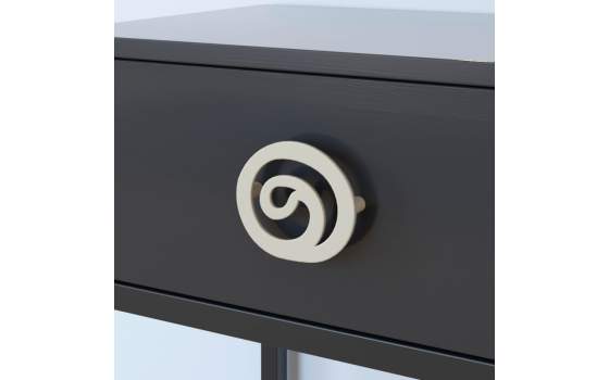 Mesita Noche Moderna 1 Cajon Madera Acero Serie Napoles Mesita Noche Moderna 1 Cajon Madera Acero Serie Napoles