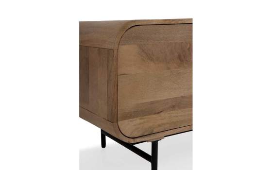 Mueble Bajo TV Cantos Redondos Serie Aldomar Mueble Bajo TV Cantos Redondos Serie Aldomar