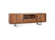 Mueble Bajo TV Moderno Madera Acacia y Metal Aratany Mueble Bajo TV Moderno Madera Acacia y Metal Aratany