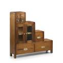 Mueble Escalera Colonial Flash Izquierda 2 Puertas 7 Cajones Mueble Escalera Colonial Flash Izquierda 2 Puertas 7 Cajones