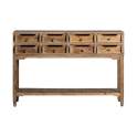Mueble Recibidor Rustico 8 Cajones Serie Rural Mueble Recibidor Rustico 8 Cajones Serie Rural