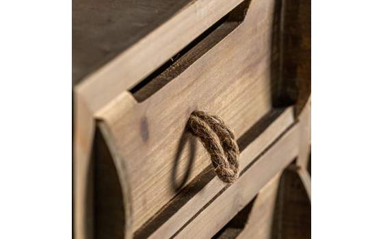 Mueble Recibidor Rustico 8 Cajones Serie Rural Mueble Recibidor Rustico 8 Cajones Serie Rural