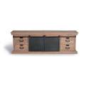 Mueble TV 4 Cajones 2 Puertas Correderas Industrial Darkon Mueble TV 4 Cajones 2 Puertas Correderas Industrial Darkon