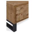 Mueble TV Industrial 1 Cajon 2 Puertas Madera Acero Natens Mueble TV Industrial 1 Cajon 2 Puertas Madera Acero Natens