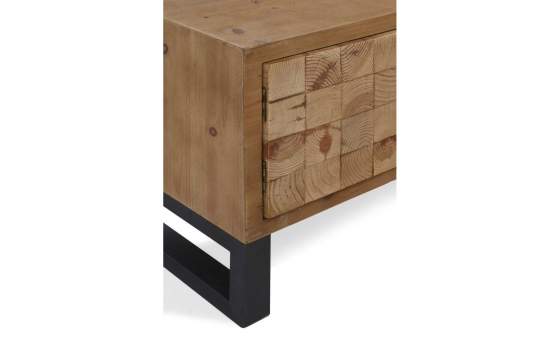 Mueble TV Industrial 1 Cajon 2 Puertas Madera Acero Natens Mueble TV Industrial 1 Cajon 2 Puertas Madera Acero Natens