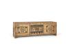 Mueble TV Madera de Mango Detalles Artesanales Serie Alpuin Mueble TV Madera de Mango Detalles Artesanales Serie Alpuin