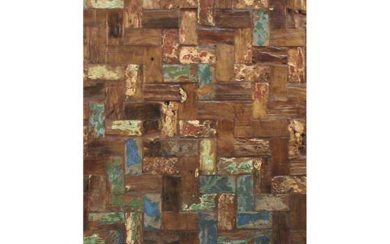 Panel Decoracion Trozos de Madera Reciclada Serie Artsas Panel Decoracion Trozos de Madera Reciclada Serie Artsas