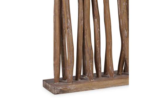 Separador Ramas Teca Color Nogal Gaseado Blanco Serie Averos Separador Ramas Teca Color Nogal Gaseado Blanco Serie Averos