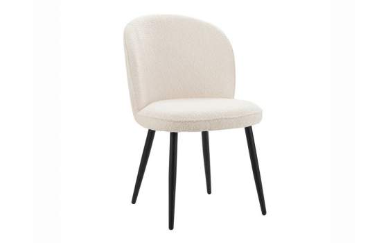 Silla Comedor Diseño Actual Tapizada Alpaca Blanca Serie Isuan Silla Comedor Diseño Actual Tapizada Alpaca Blanca Serie Isuan