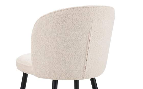 Silla Comedor Diseño Actual Tapizada Alpaca Blanca Serie Isuan Silla Comedor Diseño Actual Tapizada Alpaca Blanca Serie Isuan