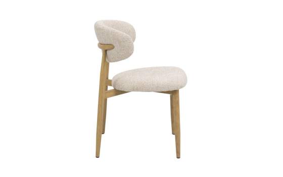 Silla Comedor Diseño Actual Tapizada Beige Serie Astarloa Silla Comedor Diseño Actual Tapizada Beige Serie Astarloa