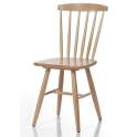 Silla Comedor Moderna Madera de Haya Maciza Serie Palillos Silla Comedor Moderna Madera de Haya Maciza Serie Palillos