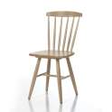Silla Comedor Moderna Madera de Haya Maciza Serie Palillos Silla Comedor Moderna Madera de Haya Maciza Serie Palillos