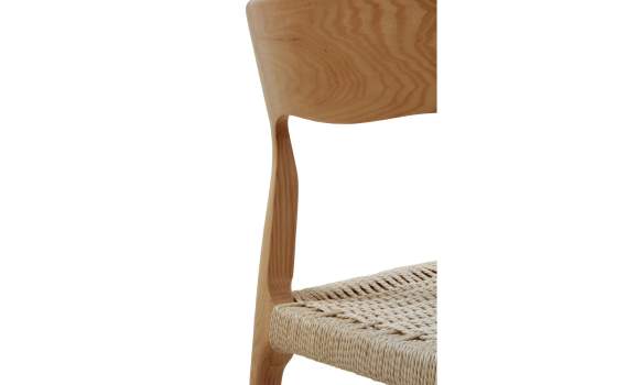 Silla Comedor Moderna Madera Fresno Asiento Cuerda Abuis Silla Comedor Moderna Madera Fresno Asiento Cuerda Abuis