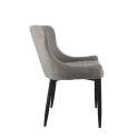 Silla Comedor Moderna Tapizada Rombos Gris Serie Melissa Silla Comedor Moderna Tapizada Rombos Gris Serie Melissa