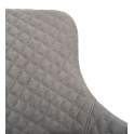 Silla Comedor Moderna Tapizada Rombos Gris Serie Melissa Silla Comedor Moderna Tapizada Rombos Gris Serie Melissa