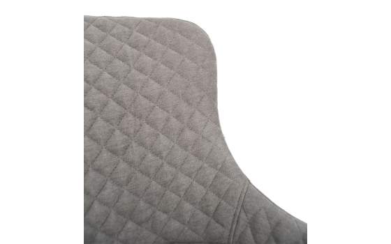 Silla Comedor Moderna Tapizada Rombos Gris Serie Melissa Silla Comedor Moderna Tapizada Rombos Gris Serie Melissa