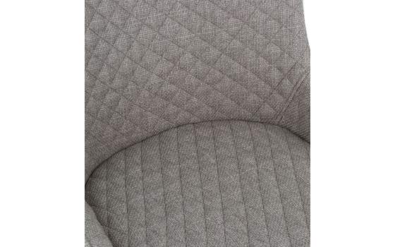 Silla Comedor Tapizada en Topo Patas Acero Negro Aorla Silla Comedor Tapizada en Topo Patas Acero Negro Aorla