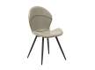 Silla Diseño Tapizada Beige Patas Metalicas Serie Ariagar Silla Diseño Tapizada Beige Patas Metalicas Serie Ariagar