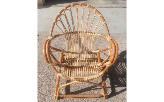 Sillon Bambu Huevo Sillon Bambu Huevo