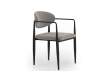 Sillon Comedor Acero Diseño Moderno Tapizado Gris Allard Sillon Comedor Acero Diseño Moderno Tapizado Gris Allard