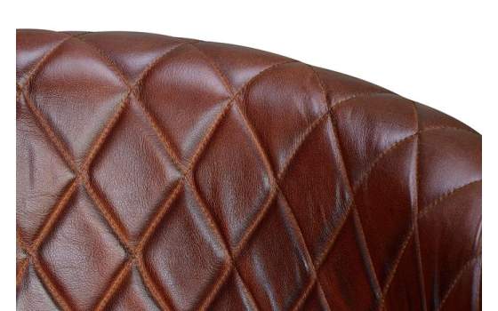 Sillon Comedor Tapizado Piel y Metal Serie Vakin Sillon Comedor Tapizado Piel y Metal Serie Vakin