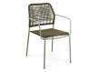 Sillon Exterior Acero Verde Asiento Respaldo Cuerda Lucca Sillon Exterior Acero Verde Asiento Respaldo Cuerda Lucca