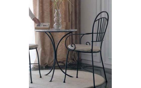 Sillon Forja Jardin Ibiza con Cojin Sillon Forja Jardin Ibiza con Cojin